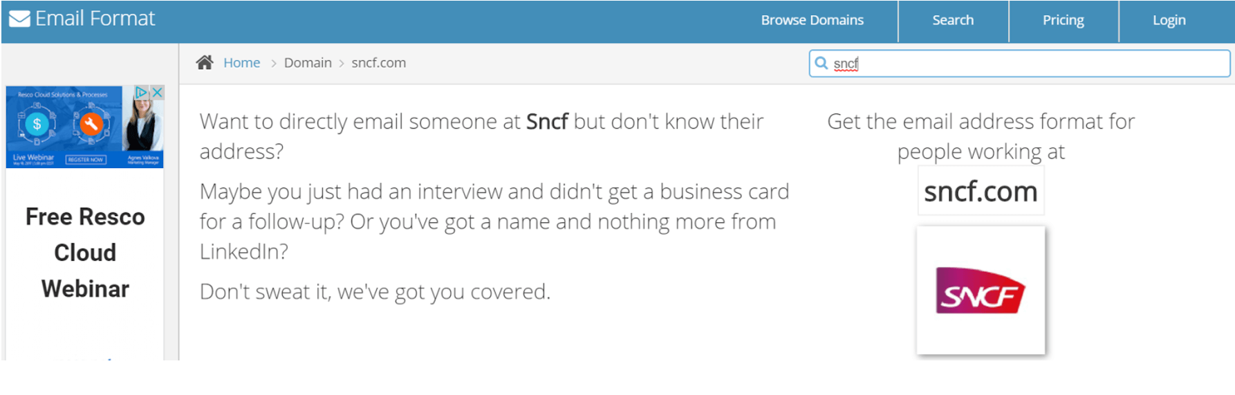 Email Format